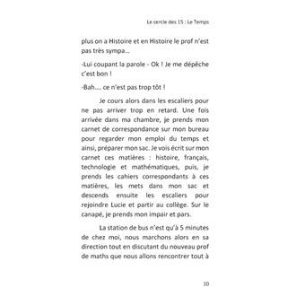 Le cercle des 15