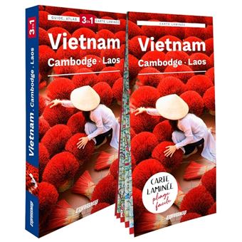 Vietnam, Cambodge, Laos (guide 3en1)