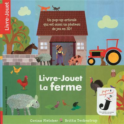 Livre-jouet La ferme