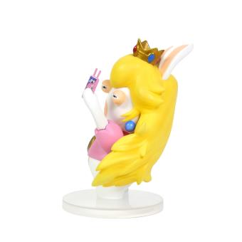 Figurine Mario et Les Lapins Crétins Kingdom Battle Peach 8 cm - 1