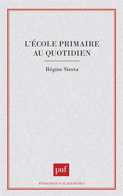 Ecole primaire au quotidien
