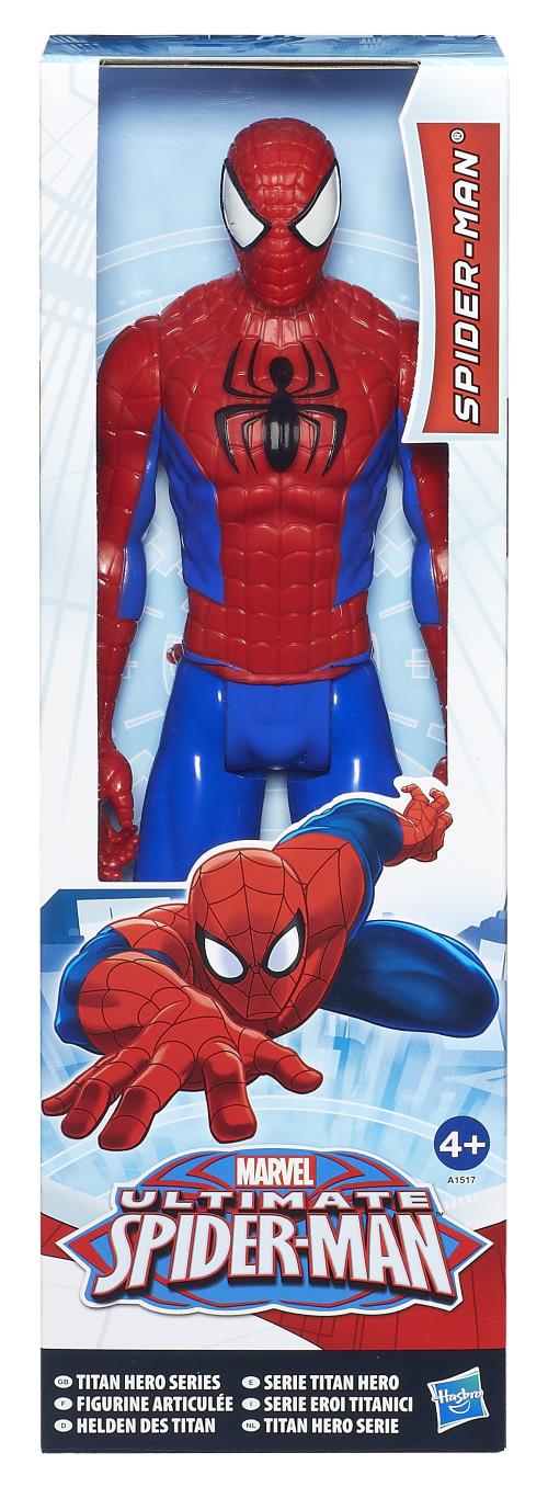Marvel Titan Hero Series - Personnage Ultimate Spider-Man - 30 cm