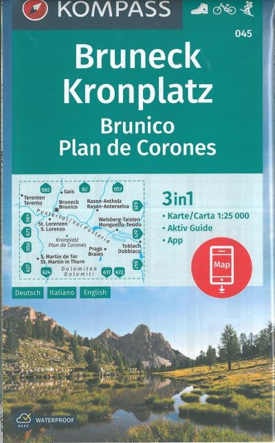 Bruneck - kronplatz 1 : 25 000