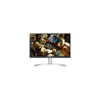 LG 27UL550-W - Écran LED - 27" - 3840 x 2160 4K - IPS - 300 cd/m² - 1000:1 - 5 ms - 2xHDMI, DisplayPort - 1