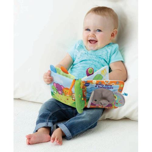 Livre bébé musical Baby livre à surprises VTech - DisMerci