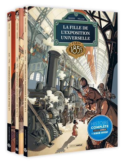 La Fille de l'exposition universelle - Pack promo Vol. 01 à 03 - Jack Manini - (donnée non spécifiée)