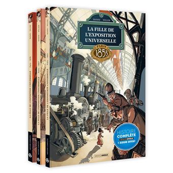 La Fille de l'exposition universelle - Pack promo Vol. 01 à 03