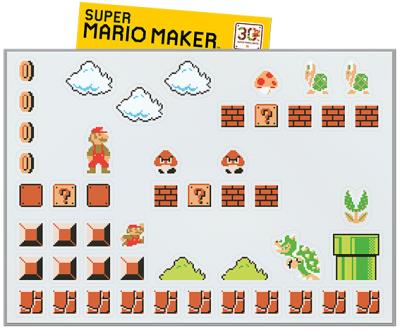 Bonus de résa Super Mario Maker Planche de magnets