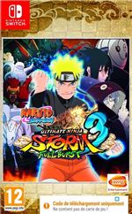 Naruto Shippuden Ultimate Ninja Storm 3 Full Burst Code in a Box Nintendo Switch