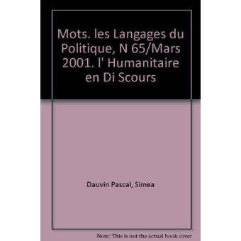 Mots. Les langages du politiques