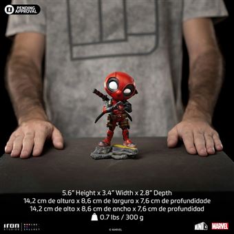 Statue Deadpool Marvel Comics Minico Iron Studios