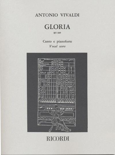 Gloria per 2 dop e contr 4 voci miste e orch rv 589 choeur