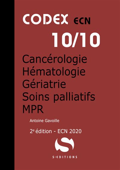 Cancérologie hématologie gériatrie soins palliatifs apr