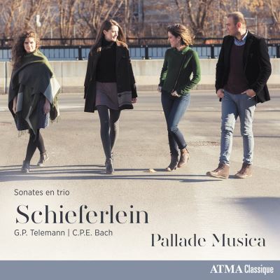 Schieferlein, Telemann, Bach : Sonates en Trio