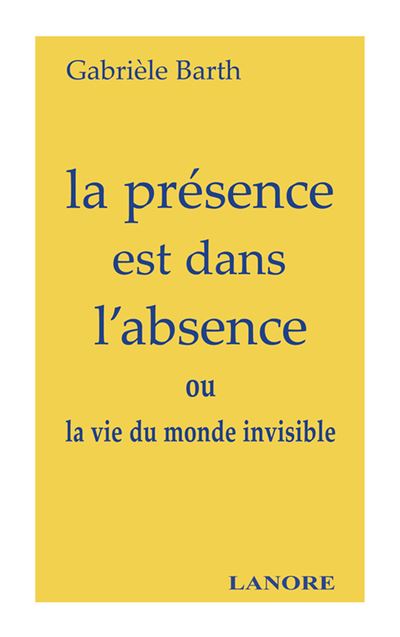 La présence est dans l'absence