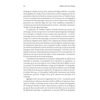 Défense de Léon Trotsky