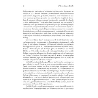 Défense de Léon Trotsky