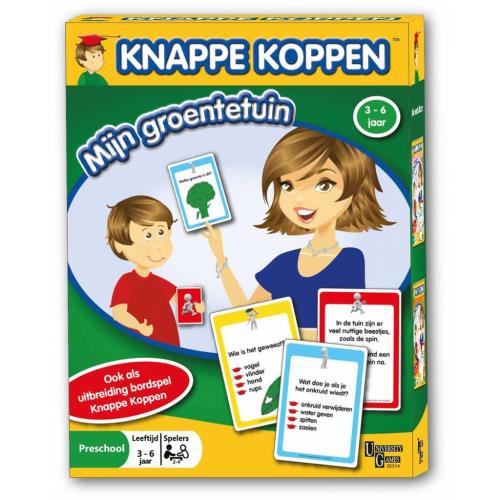 KNAPPE KOPPEN MIJN GROENTETUIN