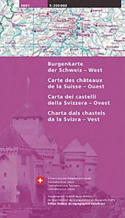Cartes des châteaux Ouest