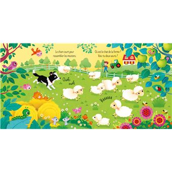 A la ferme - Mon petit coffret Livre et 3 puzzles