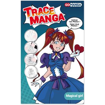 Gabarit Go Manga Trace Manga Magical Girl