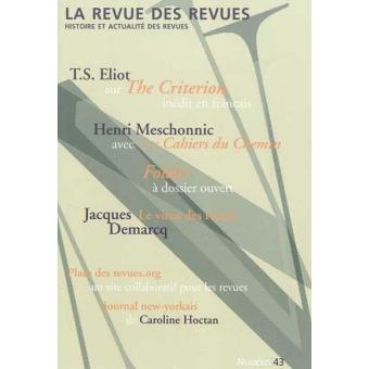 La Revue des revues - numéro 43 - 1