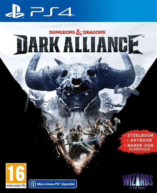 Dungeons et Dragons Dark Alliance Steelbook Edition PS4