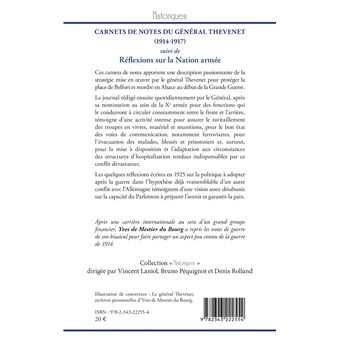 Carnets de notes du Général Thevenet