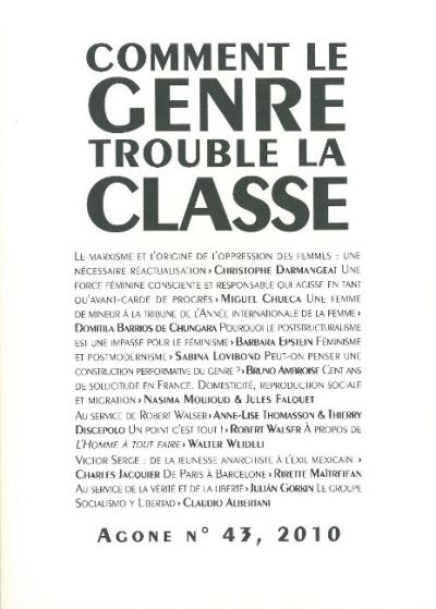 Comment le genre trouble la classe