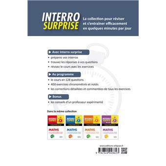 Maths cycle 4 - Tout le cours en 128 questions/réponses et 400 exercices chronométrés et corrigés