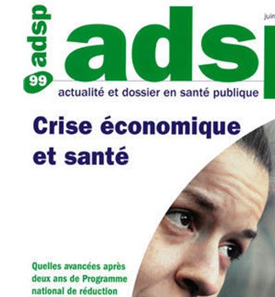 Crise économique et santé