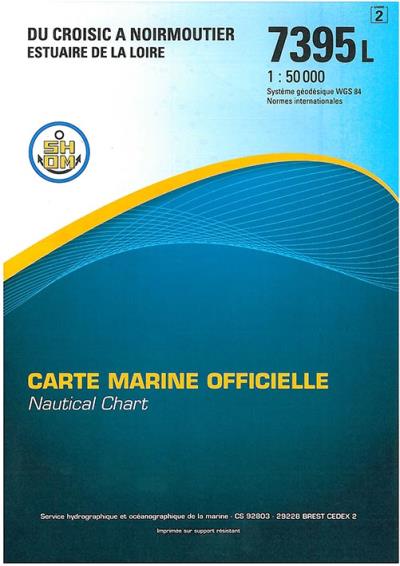 Du Croisic à Noirmoutier 1:50 000