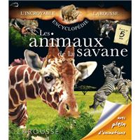Les animaux de la savane