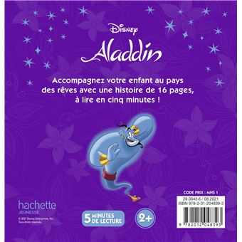 ALADDIN - Mon Histoire du Soir - L'histoire du film - Disney