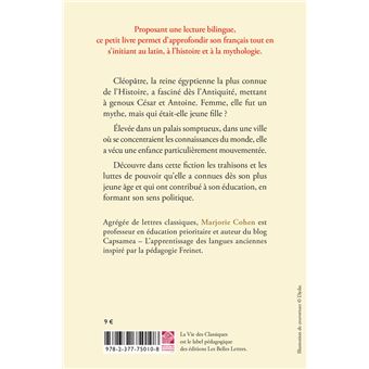 De pueritia Cleopatrae. Cléopâtre, l’enfance d’une reine