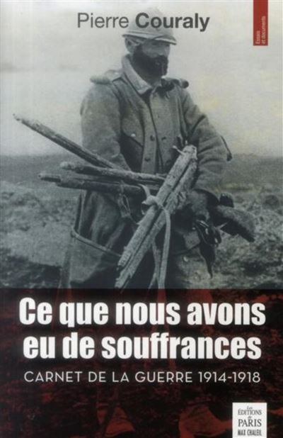Ce que nous avons eu de souffrances