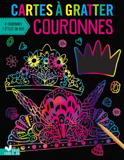 Cartes a gratter couronnes