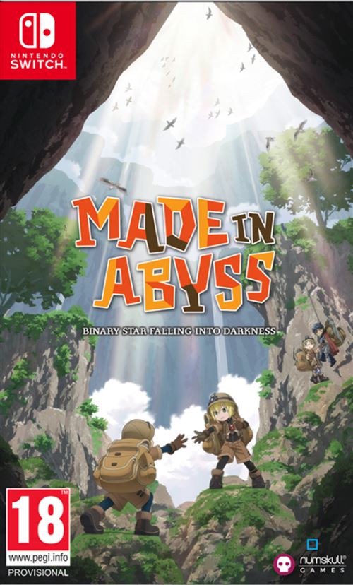 Pochette avant du jeu Made in Abyss: Binary Star Falling into Darkness Nintendo Switch