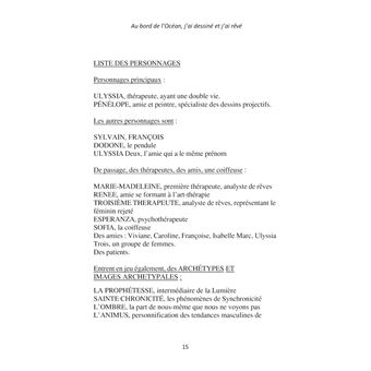 Au bord de l'Océan, j'ai dessiné et j'ai rêvé