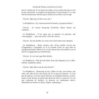 Au bord de l'Océan, j'ai dessiné et j'ai rêvé