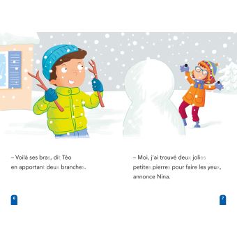 Téo et Nina Fin de CP Niveau 3 - Le bonhomme de neige de Téo et Nina