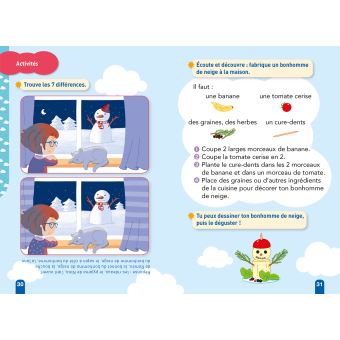 Téo et Nina Fin de CP Niveau 3 - Le bonhomme de neige de Téo et Nina