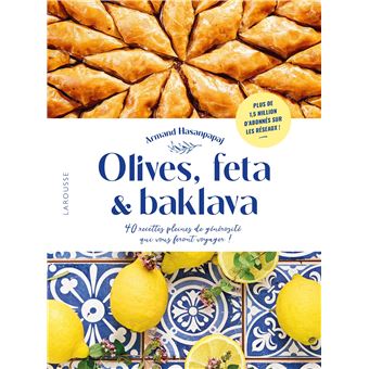 Olives, feta & baklava