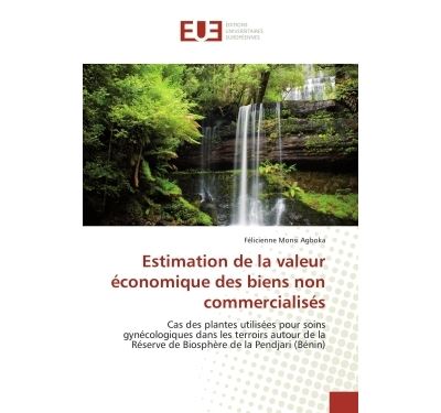 Estimation de la valeur économique des biens non commerciales