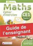 Guide de l'enseignant cahier iparcours maths ce1