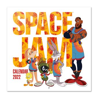 Calendrier mural 2022 Space Jam