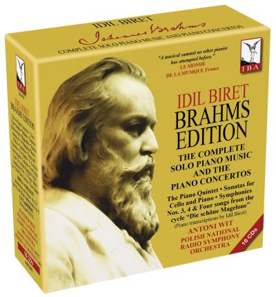 Brahms Edition The Complete Solo Piano Music And The Piano Concertos