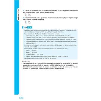 DCG 4 - Droit fiscal - Manuel et applications - Millésime 2021-2022