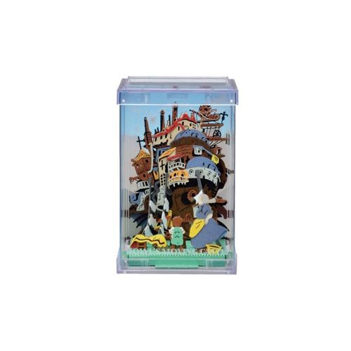 Figurine 10232 Ghibli Howl S Moving Castle Paper Theater Cube