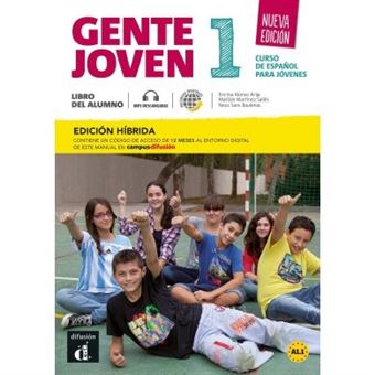 Gente joven N. E. 1 - Livre de l'élève - Éd. hybride